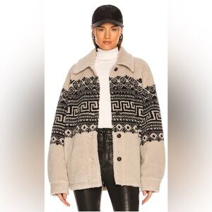 Eaves Alma Ecru Geo Jacket